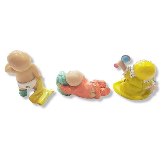 Vintage 1984 Cabbage Patch Kids Mini PVC Figures - Picture 2 of 6
